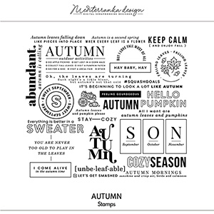 Autumn (Digital stamps) 