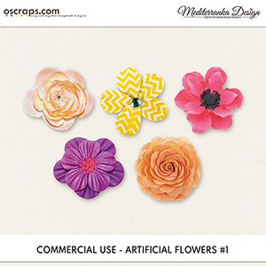 CU - Artificial flowers #1