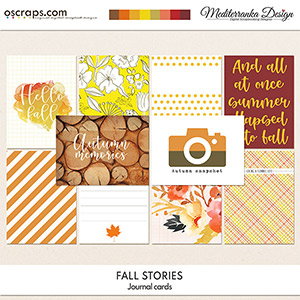 Fall stories (Journal cards) 