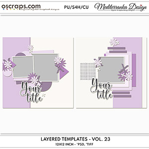 Layered templates - Vol. 23 