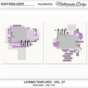 Layered templates - Volume 27