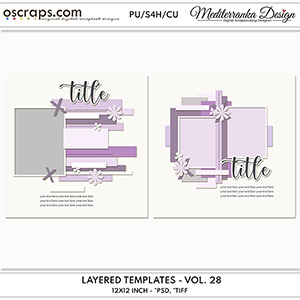 Layered templates - Volume 28 