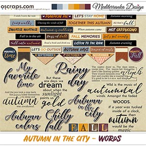 Autumn in the city (Words)