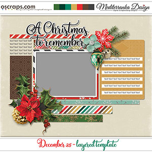 December 25 (Layered template) 