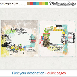 Pick your destination (Quick pages) 