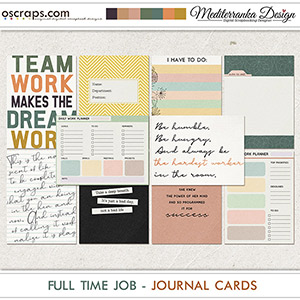 Full time job (Journal cards)