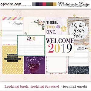 Looking back, looking forward (Journal cards)