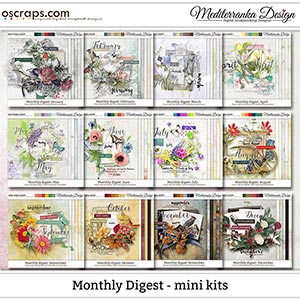 Monthly Digest: 12 monthes (Full pack)