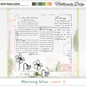 Morning bliss - part 6 (Mini kit)   