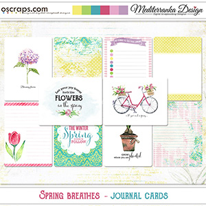 Spring Breathes (Journal cards)