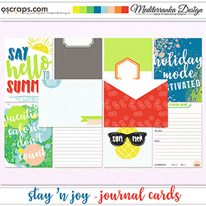 Stay 'n joy (Journal cards)