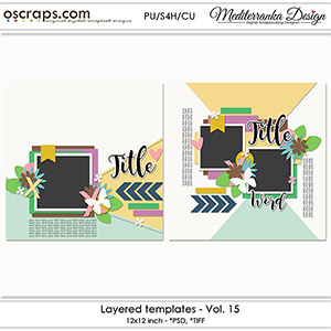 Layered templates - Vol.15 