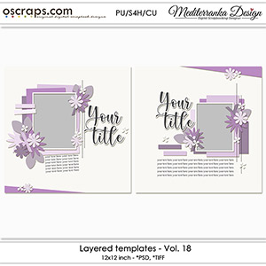 Layered templates - Vol. 18  