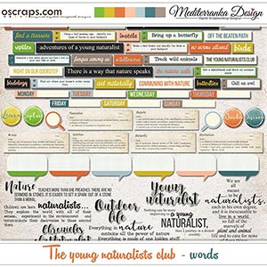 The young naturalists club (Words)