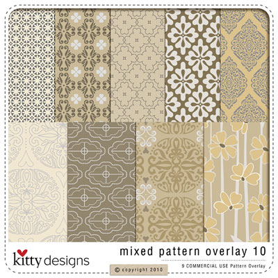 Mixed Pattern Overlay 10 CU