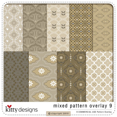 Mixed Pattern Overlay 09 CU
