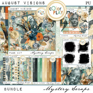 August Visions Bundle by Mystery Scraps