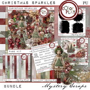 Christmas Sparkles Bundle by Mystery Scraps