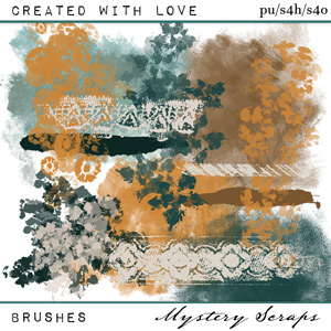 Created With Love Brushes by Mystery Scraps