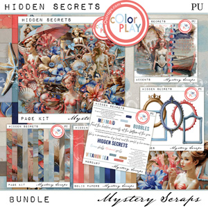 Hidden Secrets Bundle by Mystery Scraps 