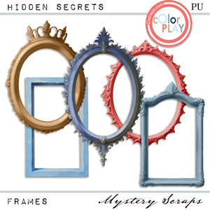 Hidden Secrets Frames by Mystery Scraps
