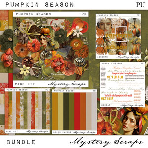 Pumpkin Season Bundle by Mystery Scraps