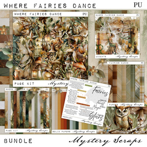 Where Fairies Dance Bundle by Mystery Scraps 