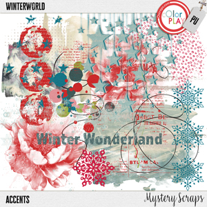 Winterworld Accents by Mystery Scraps 