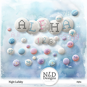 Night Lullaby Alpha and Buttons