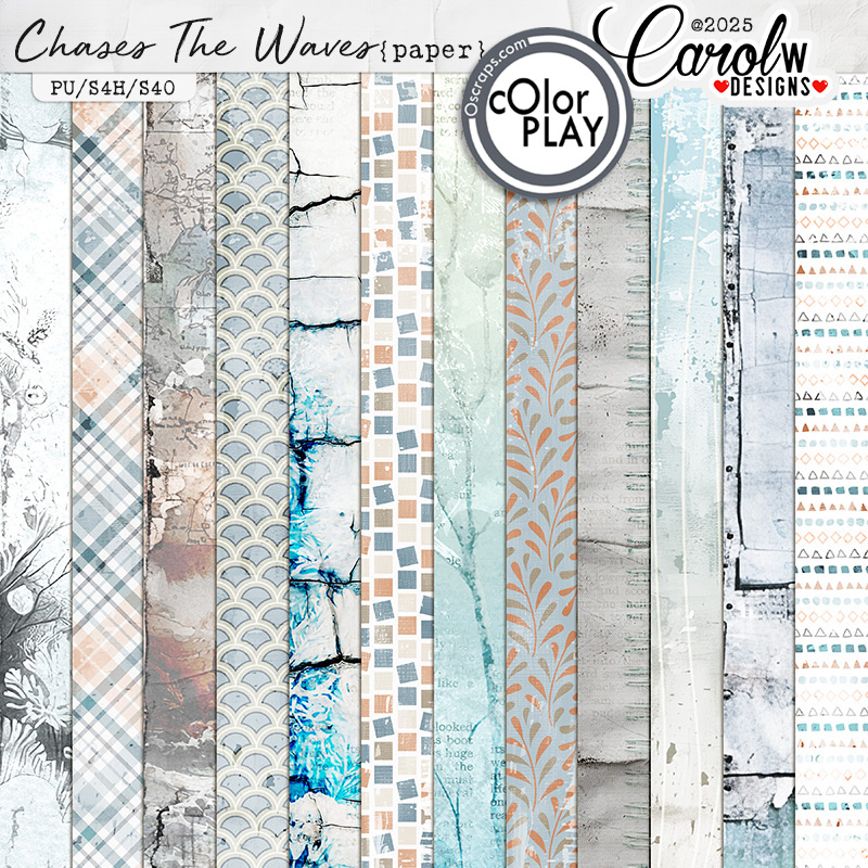 Chases The Waves-Papers