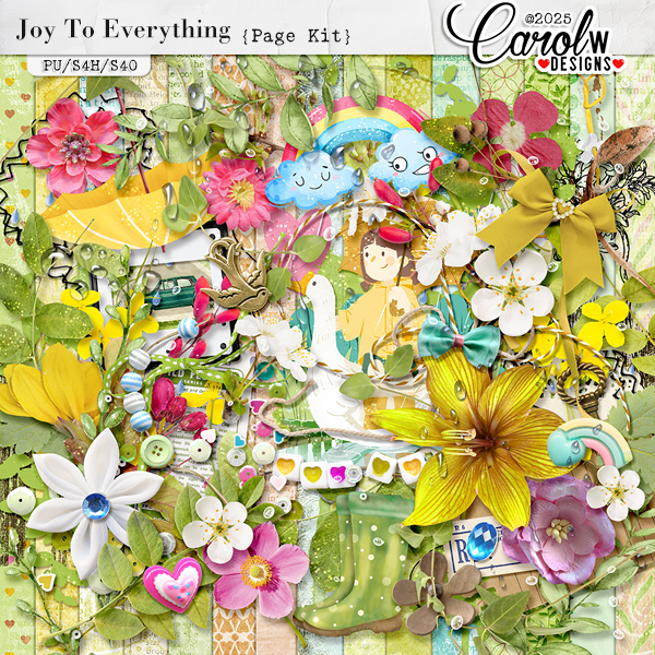 Joy To Everything-Page Kit