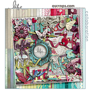 Life - Oscraps Collaborative Kit