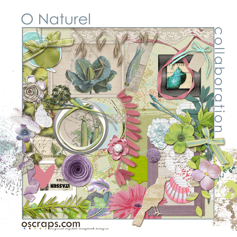 Oscraps9 Digital Scrapbook Kits for the Family Seamstress - Oscraps