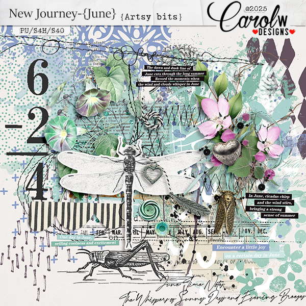 New Journey-{June}-Artsy bits