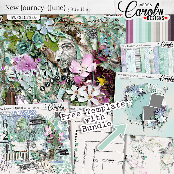 New Journey-{June}-Bundle+Free Template