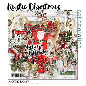 Rustic Christmas - An Oscraps Collaboration