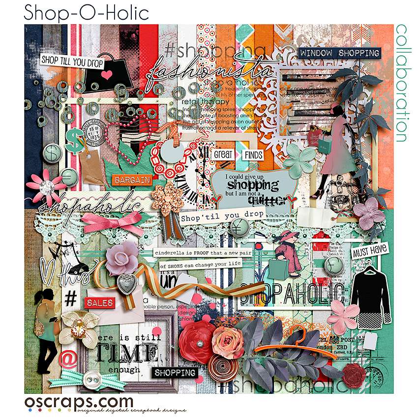 Shop-O-holic :: An Oscraps 2015 Collaboration 