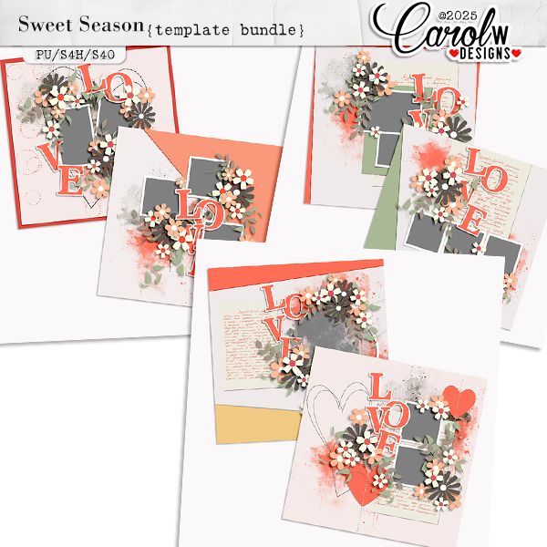Sweet Season-Template Bundle