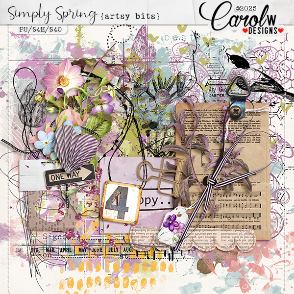 Simply Spring-Artsy bits