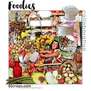 Foodies - An Oscraps 2016 Collaboration 
