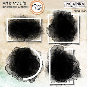 Art Is My Life Photomasks and Frames
