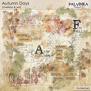 Autumn Days Overlays and WA