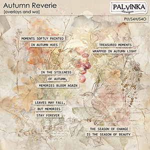 Autumn Reverie Overlays and WA