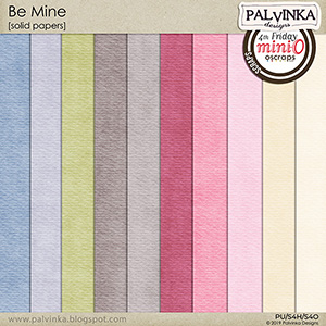Be Mine Solid Papers