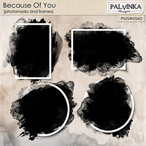 Because Of You Photomasks and Frames