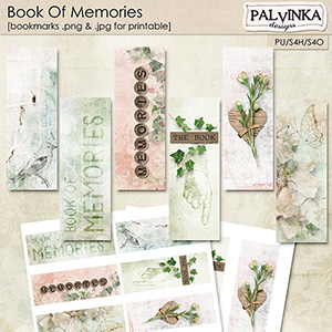Book Of Memories Bookmarks