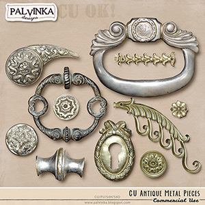 CU Antique Metal Pieces