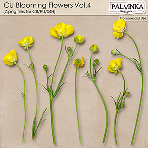 CU Blooming Flowers Vol.4