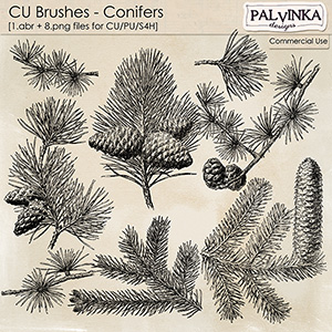 CU Brushes - Conifers
