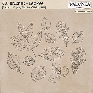 CU Brushes - Leaves